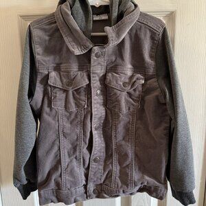 George Hats Cord/sweatshirt hooded jacket